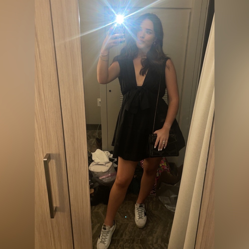 Anthropologie Black Dress
